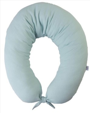 Polštář pro těhotné ženy a kojení, polštář - MOON MUSLIN, 240 cm |  máta - BabyMatex  TB0076_33