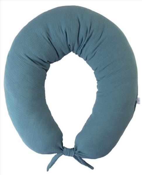 Polštář pro těhotné ženy a kojení, polštář - MOON MUSLIN, 240 cm |  zelený - BabyMatex  TB0076_34