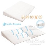 Polštář klín do postýlky, kolébky 60x36cm - oboustranný - ecru | Babymatex