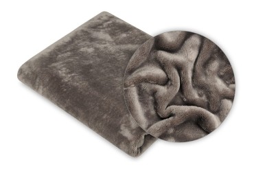 Dětská deka z měkké mikrovlákna Bono - Čokoláda | Babymatex TB0208_44