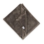 Dětská deka z měkké mikrovlákna Bono - Čokoláda | Babymatex TB0208_44