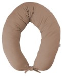 Polštář pro těhotné ženy a kojení - MOON MUSLIN, 240 cm |  béžová - BabyMatex  TB0076_17