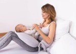 Polštář pro těhotné ženy a kojení - MOON MUSLIN, 240 cm | tmavě šedý - BabyMatex  TB0076_42