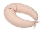 Polštář pro těhotné a kojící ženy Relax Linen – světle růžový | BabyMatex TB0448_09