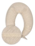 Polštář pro těhotné a kojící ženy Relax Linen – světle béžový | BabyMatex TB0448_15