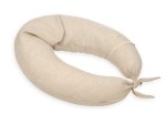 Polštář pro těhotné a kojící ženy Relax Linen – světle béžový | BabyMatex TB0448_15