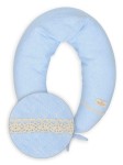 Polštář pro těhotné a kojící ženy Relax Linen - modrý | BabyMatex TB0448_24