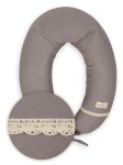 Polštář pro těhotné a kojící ženy Relax Linen -  šedý | BabyMatex TB0448_44
