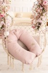 Polštář Relax Prestige Muslin – světle růžový | BabyMatex TB0451_01