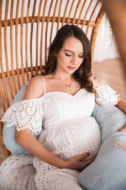 Polštář na polohování Relax Prestige Muslin – máta | BabyMatex TB0451_02