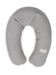 Polštář pro těhotné ženy Relax Prestige Muslin - šedý | BabyMatex TB0451_03