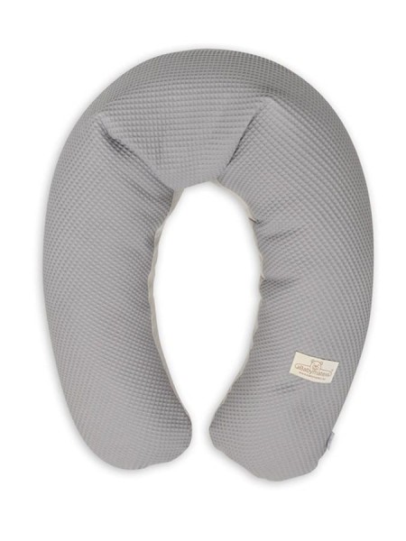 Polštář pro těhotné ženy Relax Prestige Muslin - šedý | BabyMatex TB0451_03