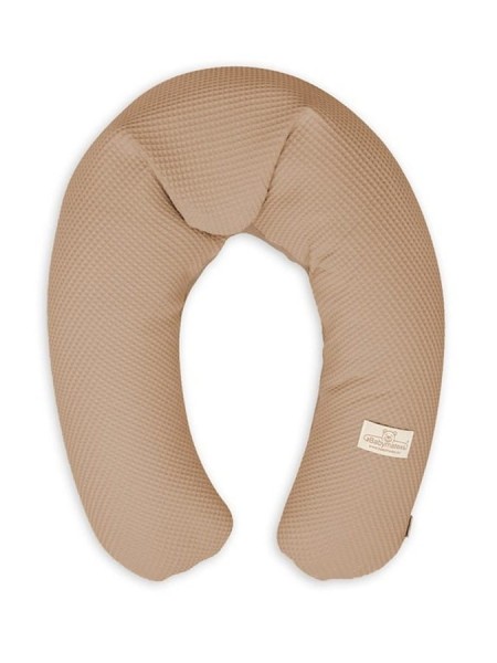 Polštář na polohování Relax Prestige Muslin – béžová/hnědá | BabyMatex TB0451_05