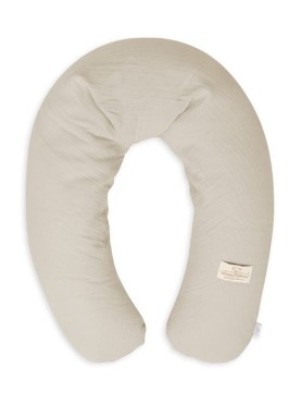 Polštář na polohování Relax Muslin – světle šedý | BabyMatex TB0455_42