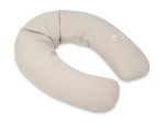 Polštář na polohování Relax Muslin – světle šedý | BabyMatex TB0455_42