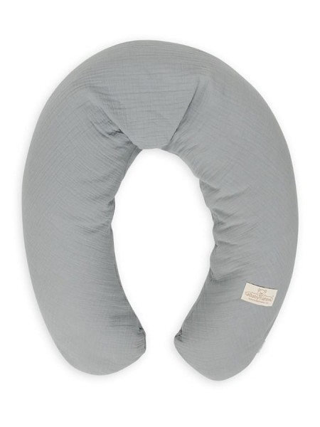 Polštář na kojení Relax Muslin - šedý | BabyMatex TB0455_44