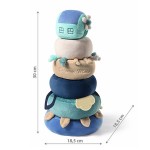Vzdělávací hračka věž Dream Mill blue | Babyono 1494