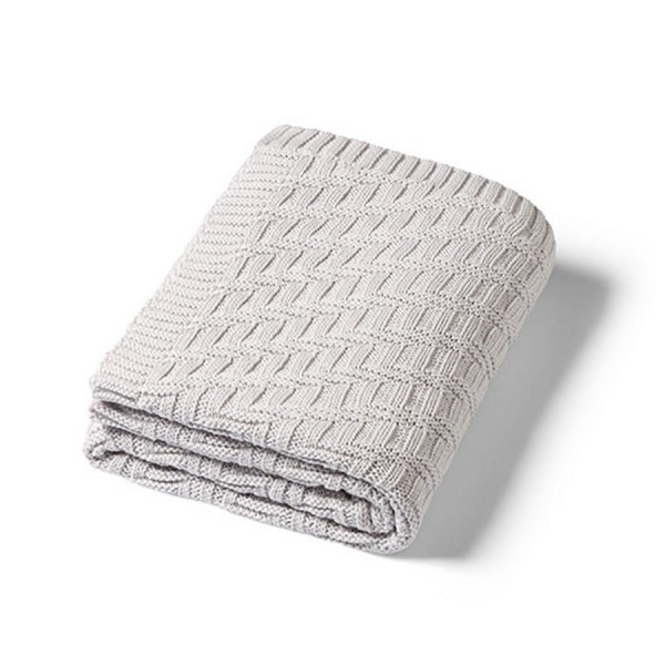 Dětská deka 100 % organická bavlna – šedá | Babyono  1647/02