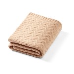 Deka z merino vlny 75x100cm Tmavě béžová | Babyono