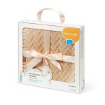 Deka z merino vlny 75x100cm Tmavě béžová | Babyono