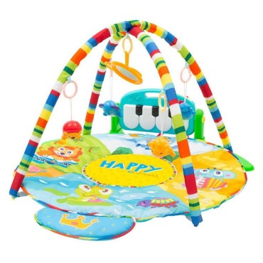 Vzdělávací podložka pro kojence s klávesami Safari Baby Mix