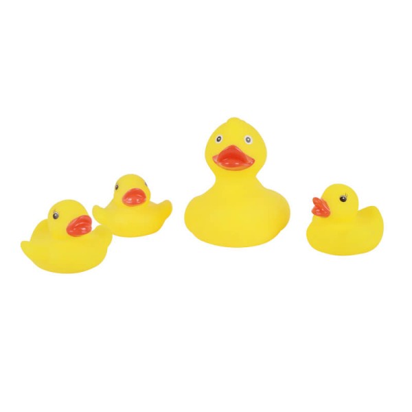 Plovoucí kachničky do koupele pro kojence, 4 ks. A0162 Akuku