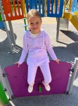 Dívčí mikina s kapucí na zip Cocco/ Lilac - Dolce Sonno