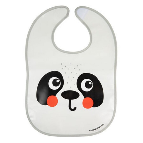Omyvatelná bryndáčka s kapsou BabiesBoo panda - Canpol