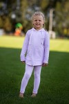 Dívčí mikina s kapucí na zip Cocco/ Lilac - Dolce Sonno