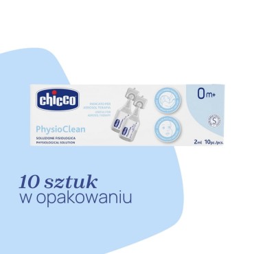 Izotonický roztok fyziologického roztoku 2 ml Chicco 10 ampulí