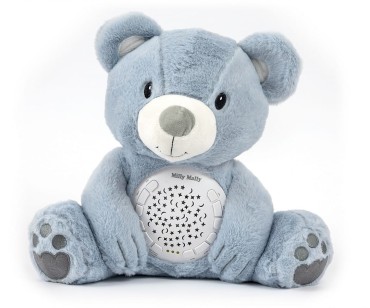 Plyšová hračka s projektorem Milly Bear Blue – Milly Mally