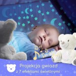 Plyšová hračka s projektorem Polar Bear WOOPIE 58090