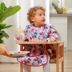 Omyvatelný bryndák s dlouhým rukávem Floral pro děti ve věku 2–4 roky BabyOno  1477/01