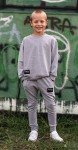 Dětská mikina pro chlapce přes hlavu Wally/ Grey - Dolce Sonno