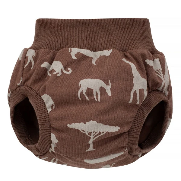 Bloomers pro chlapce hnědé zoo – Safari Pinokio