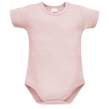 Dětské body s krátkým rukávem růžové - Lovely Day | Pinokio