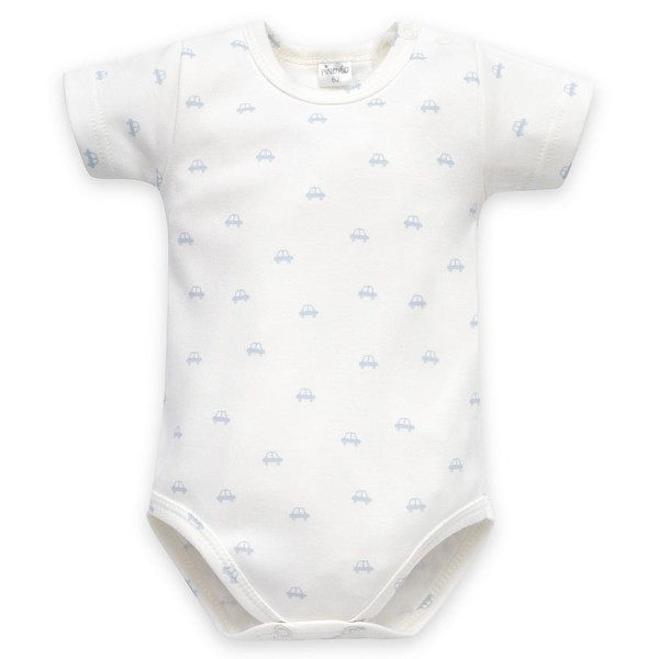 Kojenecké body s krátkým rukávem s autíčky - Lovely Day | Pinokio