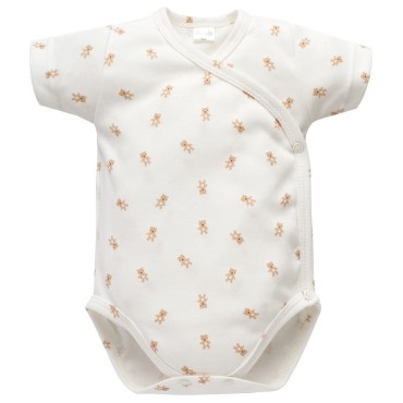 Krátké rukávové body s obálkovým zapínáním Medvídci - Lovely Day | Pinokio