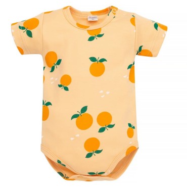 Dětské body s krátkým rukávem Orange - Fruit & Sun | Pinokio