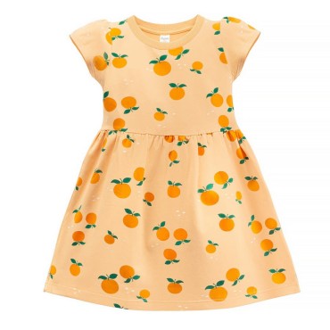 Letní šaty pro dívky Orange - Fruit & Sun | Pinokio