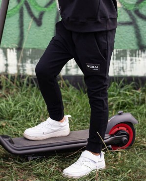 Chlapecké teplákové kalhoty Cool/ Black - Wualaa by dolce sonno