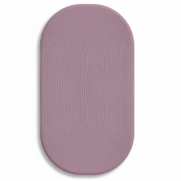 Mušelínové prostěradlo 75 x 35 cm do kolébky, kočárku, košíku Mojžíšova | Lavender - Dolce Sonno