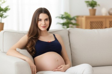 Měkká kojicí podprsenka bez kostic Easy Bra / Navy - Mitex