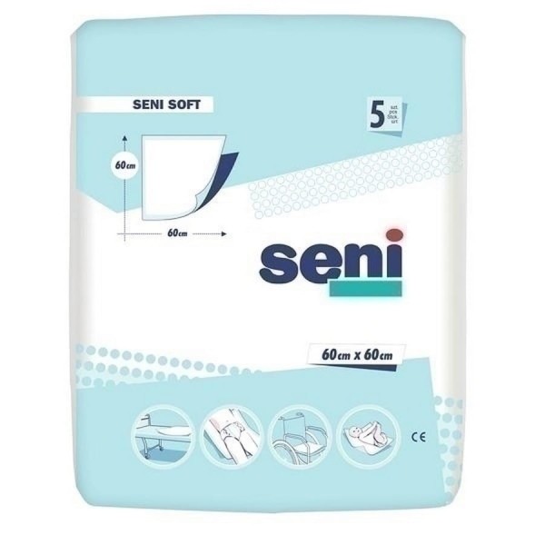 Hygienické podložky Seni Soft Super 60x60 cm, 5 ks Bella
