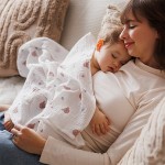 Sada plenek z nařaseného mušelínu, 3 ks, 70 x 70 cm | Babyono 282/03