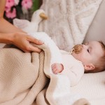 Bavlněná deka s izolací 75 x 100 cm Béžová | BabyOno 1659/02