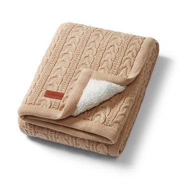 Bavlněná deka s izolací 75x100 cm Béžová | BabyOno 1657