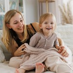 Dětská deka z bambusového vlákna 75x100 cm – světle béžová | Babyono 1673/02