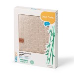 Dětská deka z bambusového vlákna 75x100 cm – světle béžová | Babyono 1673/02