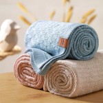 Dětská deka z bambusového vlákna 75x100 cm – modrá | Babyono  1673/04